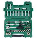 1/2" Bộ khẩu 58 chi tiết hệ mét Sata 09007 5