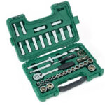 1/2" Bộ khẩu 58 chi tiết hệ mét Sata 09007 1