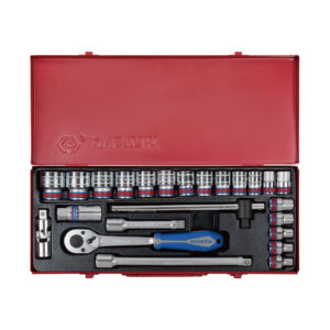 1/2'' Bộ tuýp 24 chi tiết Kingtony 4028MR (hệ mét)