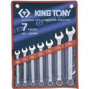 10-19mm bộ vòng miệng 7 cái hệ mét Kingtony 1207MR