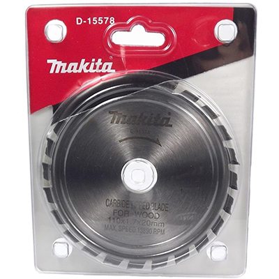 110 x 24T x 20mm Lưỡi cưa gỗ hợp kim Makita D-15578