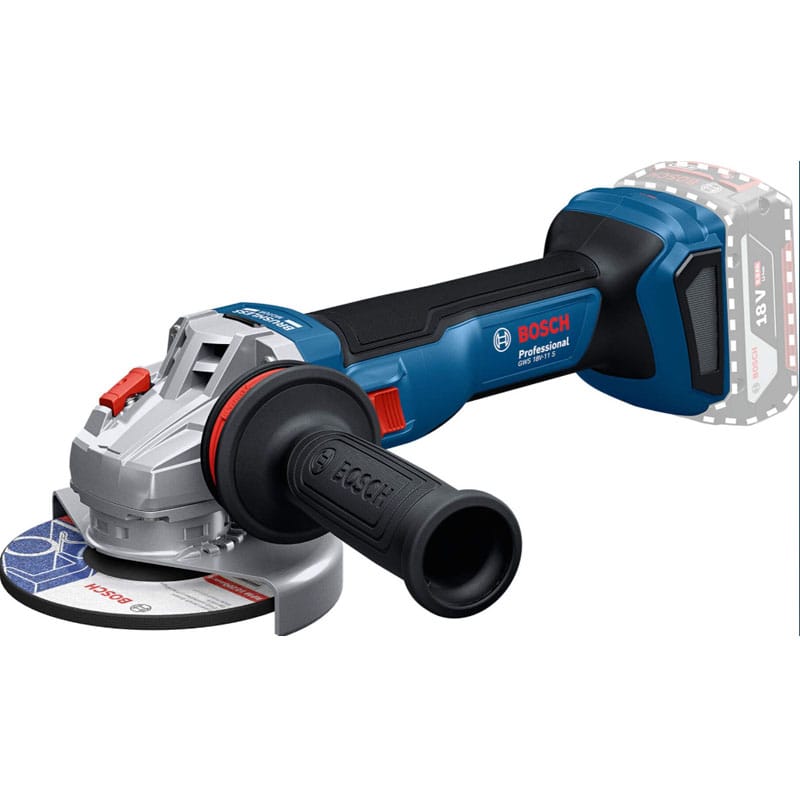 100mm Máy mài góc dùng pin 18V Bosch GWS 18V-11 S (Solo)