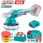150mm Máy đánh bóng dùng pin 42V Total TAPLI42151 (1 Pin 2.0Ah, 1 Sạc) 2