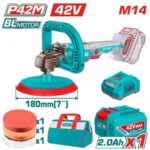 180mm Máy đánh bóng dùng pin 42V Total TAPLI42181 (1 Pin 2.0Ah, 1 Sạc) 2