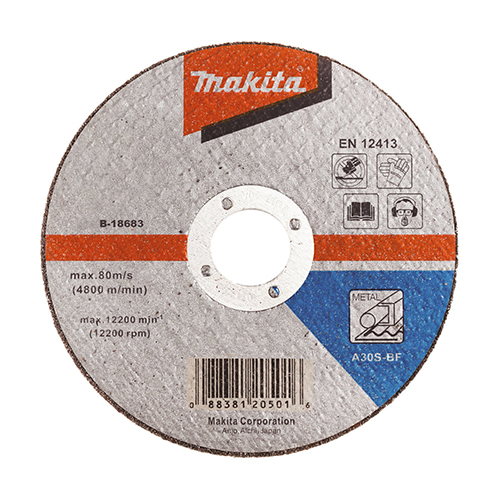 180x2.5x22.23mm Đá cắt kim loại Makita D-18683