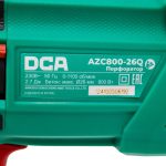 2.7J Máy khoan bê tông 800W DCA AZC800-26Q 5