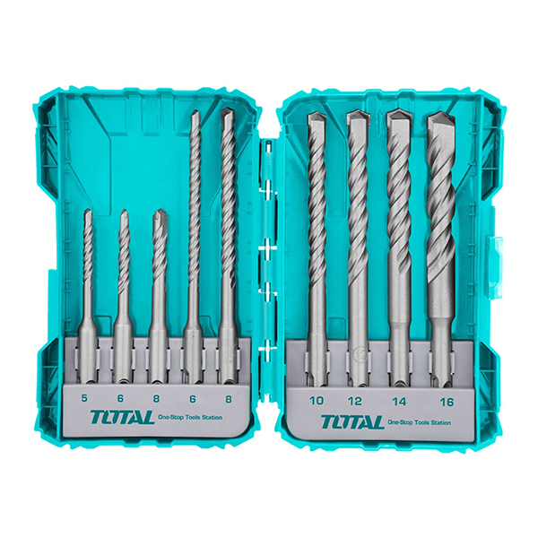 5-16mm Bộ mũi khoan bê tông gài 9 chi tiết Total TACSDL30901