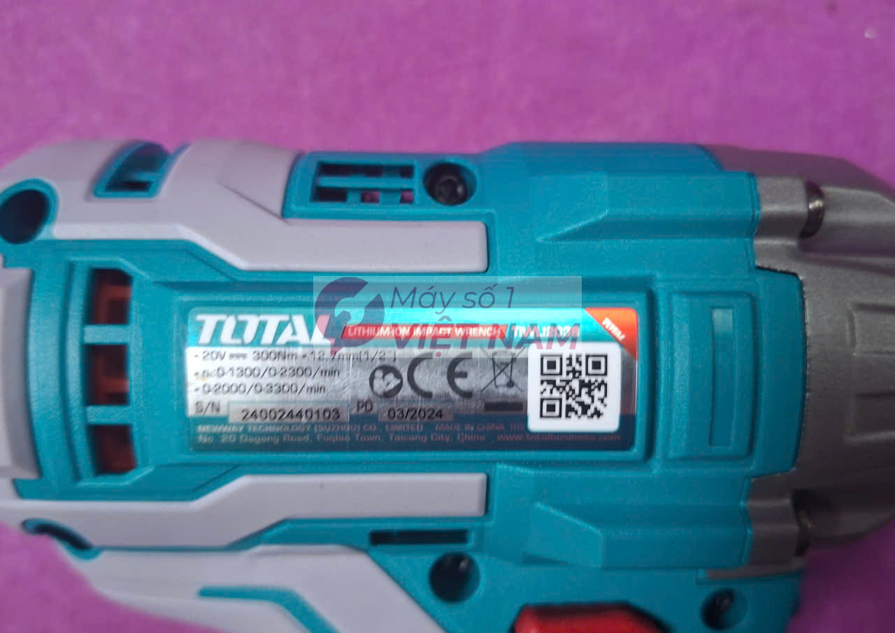 Bộ máy vặn bu lông dùng pin 20V Total TOSLI231004 6