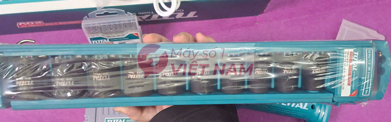 Bộ máy vặn bu lông dùng pin 20V Total TOSLI231004 8
