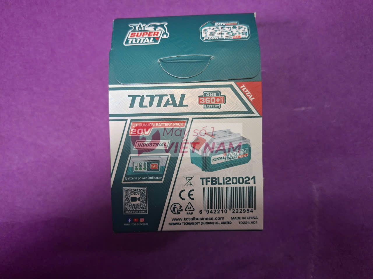 Pin Total 20V/4.0ah Total TFBLI2002 9