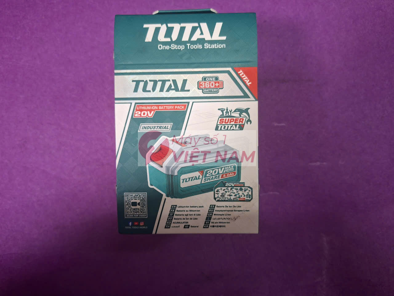 Pin Total 20V/4.0ah Total TFBLI2002 10