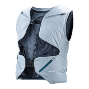 Áo khoác không tay làm mát dùng pin Makita DFV214A02 sizeXL-3XL(BL)(18V/14.4V/12V MAX)