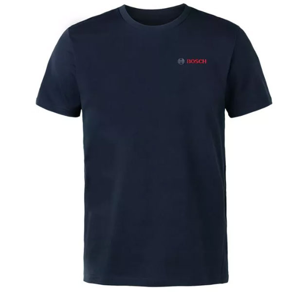 Áo thu cổ tròn xanh đen Bosch