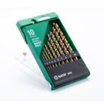 Bộ 10 mũi khoan sắt chuôi tròn SATA 52810 5