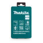 Bộ 13 mũi khoan sắt HSS-R Makita D-54075 3