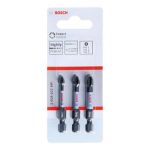 Bộ 3 mũi vít philips dài 50mm Bosch 2608522491 3