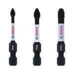 Bộ 3 mũi vít philips dài 50mm Bosch 2608522491 4