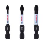 Bộ 3 mũi vít philips dài 50mm Bosch 2608522491 1