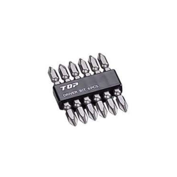 Bộ 6 mũi vít 2 đầu TOP Japan DB2-6506