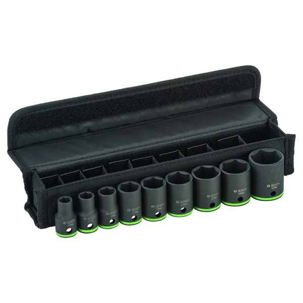 Bộ 9 đầu tuýp 1/2" 40mm Bosch 2608551100