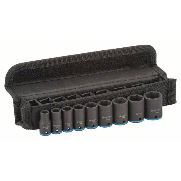 Bộ 9 đầu tuýp 1/4" 25mm Bosch 2608551096