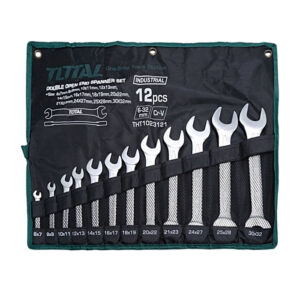 Bộ cờ lê hai đầu miệng 12 chi tiết Total THT1023121 6-32mm