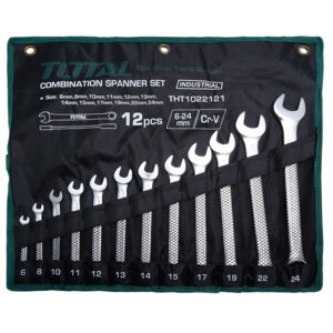 Bộ cờ lê vòng miệng 12 chi tiết Total THT1022121 6-24mm