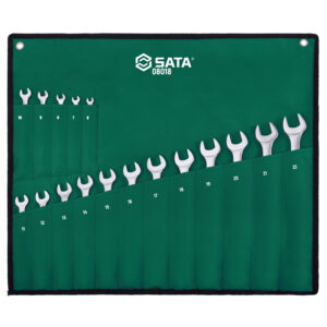 Bộ cờ lê vòng miệng 17 chi tiết Sata 08018