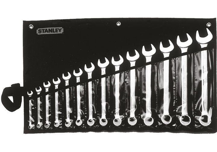 Bộ cờ lê vòng miệng hệ inch 14 chi tiết Stanley 87-709