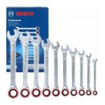 Bộ cờ lê vòng miệng tự động 10 món Bosch 1600A02AU0 4