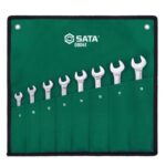 Bộ cờ lê vòng miệng tự động 8 chi tiết Sata 09041 7