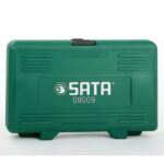Bộ đầu tuýp đen (hệ Mét) 12 chi tiết 1/2" Sata 09009 4