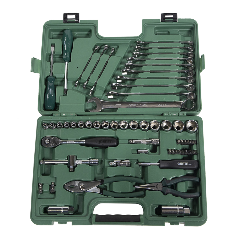 Bộ Dụng Cụ Cầm Tay Sata 09942 - 60 Chi Tiết