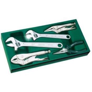 Bộ khay cờ lê tự động và kiềm 5 chi tiết Sata 09909A