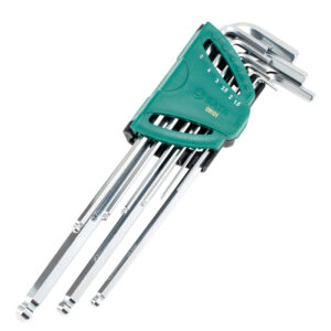Bộ lục giác bi loại dài 9 chi tiết Sata 09101