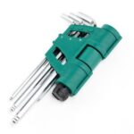 Bộ lục giác bi loại dài 9 chi tiết Sata 09124 6