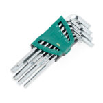 Bộ lục giác đầu bằng dài 10 chi tiết SATA 09110 2