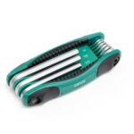 Bộ lục giác gập 9 chi tiết Sata 09122 6