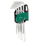 Bộ lục giác tay cầm dài 9 chi tiết Sata 09107A 5