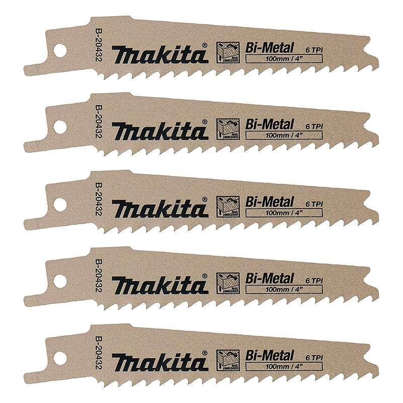 Bộ lưỡi cưa kiếm 100mm Makita B-20432