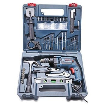 Máy khoan động lực Bosch GSB 13RE (Vali 100 món)