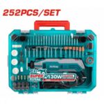 Bộ máy mài khuôn mini 130W Total TG5133261 (Kèm 251 phụ kiện) 3