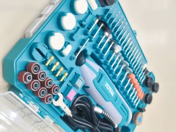 Bộ máy mài khuôn mini 130W Total TG5133261 (Kèm 251 phụ kiện) 4