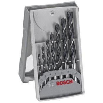 3-10mm Bộ mũi khoan gỗ 7 cây Bosch 2607017034