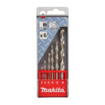 Bộ mũi khoan kim loại 6 chiếc HSS-G Makita D-57196 (1.5-6.5mm) 2