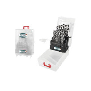 Bộ mũi khoan kim loại HSS 25 chi tiết Total TACSD0251
