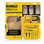 Bộ mũi khoan và đầu hít năm châm 12 món DeWalt DW2735P 1