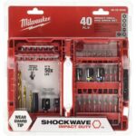 Bộ mũi khoan và vặn vít đa năng 40 chiếc Milwaukee 48-32-4006 1