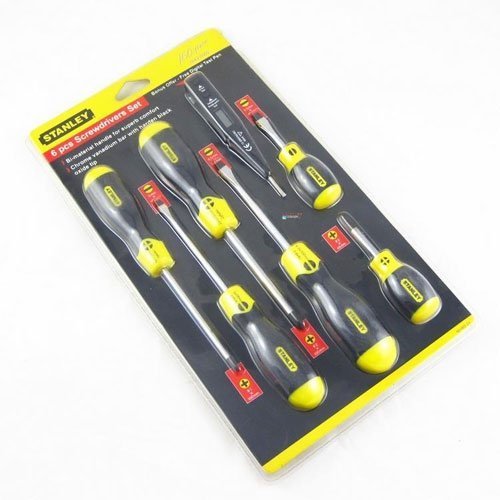 Bộ tô vít 6 cây có từ Stanley 92-002