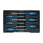 Bộ tua vít đóng 6 món đầu dẹp & bake Bosch 1600A016BF 2